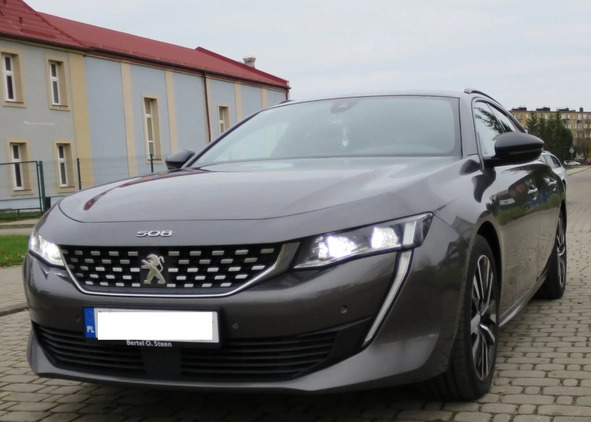 Peugeot 508 cena 99000 przebieg: 102700, rok produkcji 2019 z Orneta małe 352